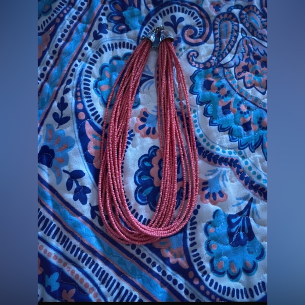 Sea bead necklace